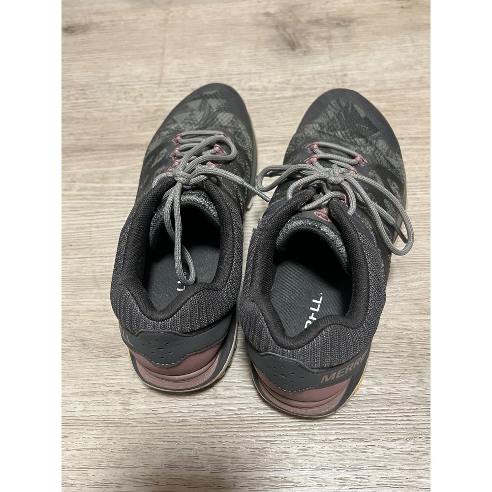 Merrell Antora Womens Trail‎ Running Shoes Grey Mauve Vibram QFORM2 Sneakers - Picture 3 of 13